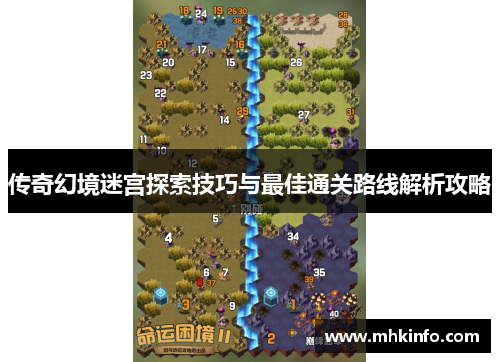 传奇幻境迷宫探索技巧与最佳通关路线解析攻略